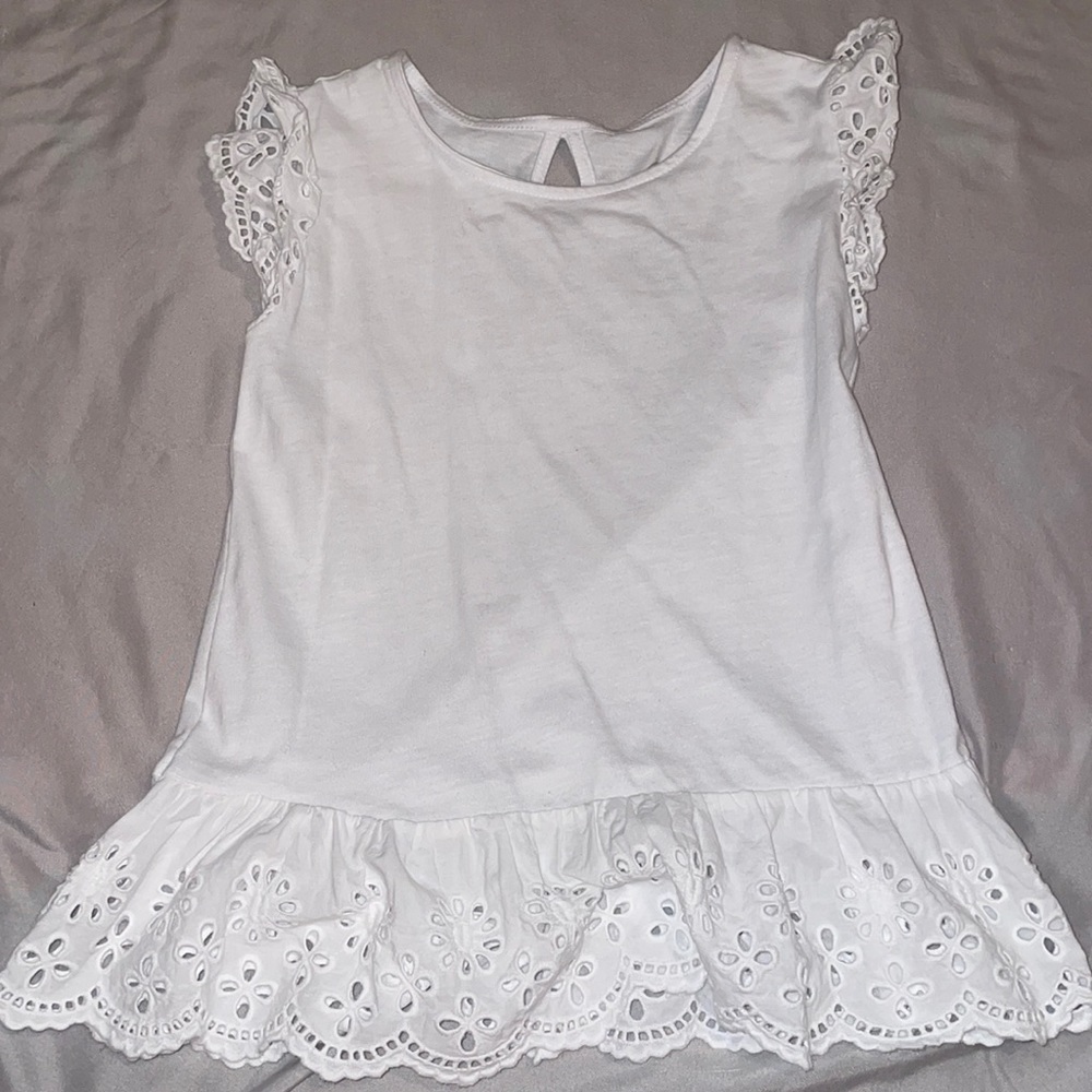 Kids Wonder Nation white shirt Size US 6-6X